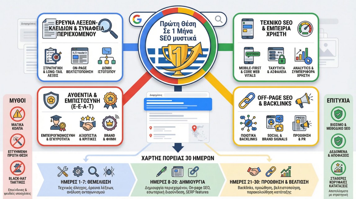 SEO αυξάνει την επισκεψιμότητα